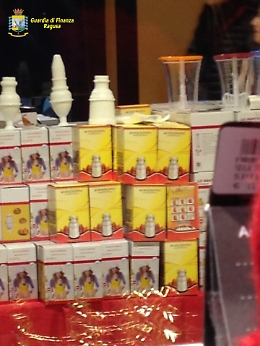 "Arancinotti" falsi: Gdf sequestra 3000 prodotti  e denuncia 5 importatori