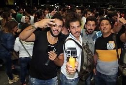 Acireale, le foto dei fan di Max Pezzali