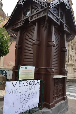 Acireale: restaurato il chiosco storico, ma l&rsquo;ex locatario protesta