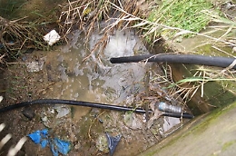 Irrigavano le serre con acqua di fogna. Quattro denunciati