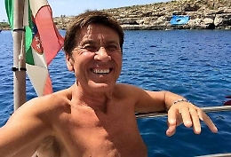 Gianni Morandi e Claudio Baglioni a Lampedusa lavorano al nuovo spettacolo