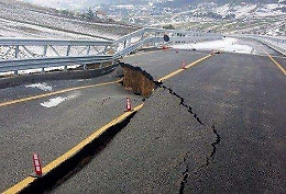 Il nuovo viadotto crollato sulla Palermo-Agrigento