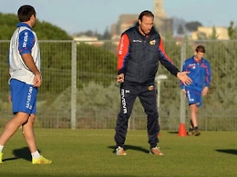 Primo giorno di lavoro per Dario Marcolin da neo allenatore del Calcio Catania