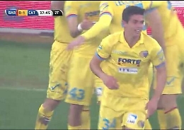 Serie B, Catania botta e risposta a Bari Rossetti segna l’1 a 0, pareggia De Luca