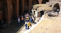 Catania, ripulito con i volontari l'Anfiteatro romano