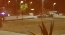 Catania,  Piazza Livatino: concerto neomelodico  e  assembramenti