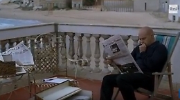 Il commissario Montalbano legge La Sicilia