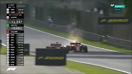 Gp Brasile: Vettel e Leclerc si scontrano, tutti e due fuori, disastro ferrari