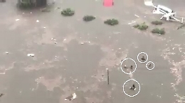 Bomba d'acqua su Palermo: il drammatico video della fuga dalle auto sommerse