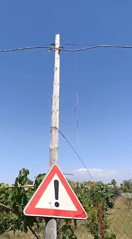 Vaccarizzo (CT), Via Vitalba. Manutenzione di nessun genere