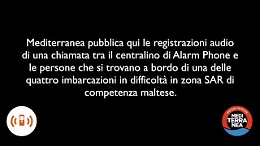 Il drammatico audio dei naufraghi: «Non abbiamo né cibo né acqua, aiutateci»