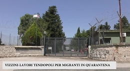 Vizzini, la tendopoli prende forma: ecco come procedono i lavori