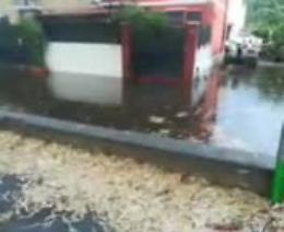 Catania: villaggio S. M. Goretti allagato dopo due ore di pioggia