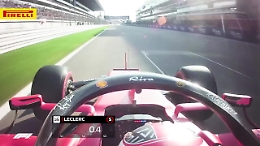 Gp Russia, in macchina con Charles Leclerc per la sua pole