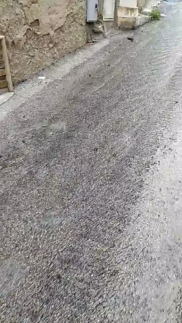 Raffadali (AG):  "Noi a secco nelle case e l'acqua si butta per strada"