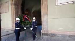 Festa della Liberazione, a Catania deposta corona in Municipio