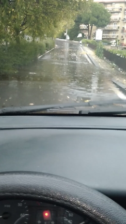 Catania: viale della Costituzione Canalicchio. Perennemente allagata