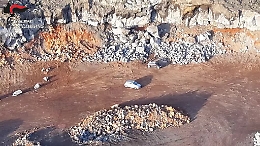 Belpasso, sequestrata la cava abusiva sulla colata del 1669