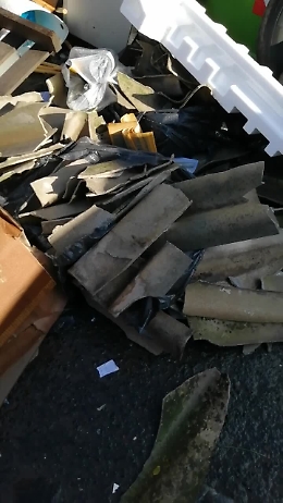 Catania: amianto in strada vicino scuola materna