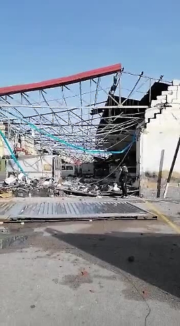 Catania: un tornado sulla città