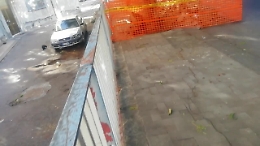 Catania,  via Luigi Pirandello: migliaia di litri d'acqua potabile sprecata