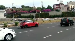 Tondo Gioeni, la bretella sembra funzionare: traffico scorrevole