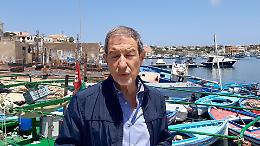 Musumeci a Lampedusa: &laquo;Ecco perch&eacute; ho chiesto lo stato di calamit&agrave;&raquo;