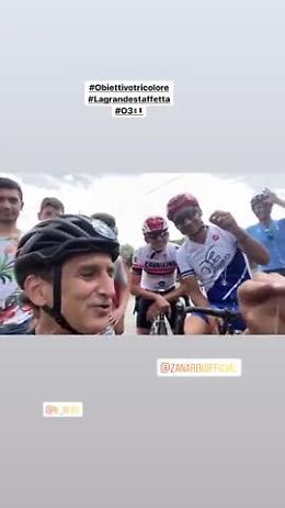 Zanardi, ecco il video postato su instagram poco prima dell'incidente