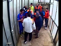 La rissa tra i giocatori del Citt&agrave; di Vittoria e Patern&ograve;