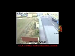 Mamadou Kamara ripreso dalla videosorveglianza