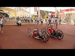 Handbike dalla Sicilia a Expo Milano: «La disabilità non esiste»