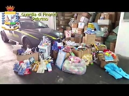 Palermo, GdF sequestra 3 milioni di prodotti pericolosi