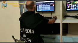 La Guardia di Finanza chiude centro scommesse abusivo a Graniti
