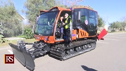 La Regione siciliana compra due spazzaneve: uno per l'Etna uno per piano Battaglia