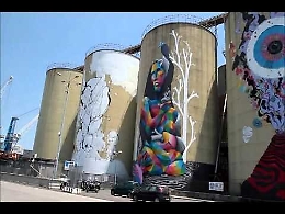 I silos in versione street art