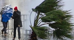 Le previsioni: piogge intense e venti di burrasca