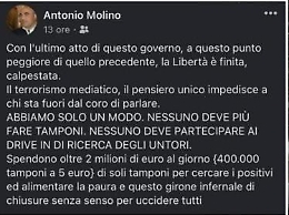 Acireale, il post negazionista che mette nei guai il capo della polizia municipale