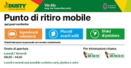 Differenziata, nuovo eco punto mobile in via Ala a Catania: ecco cosa vi si può conferire