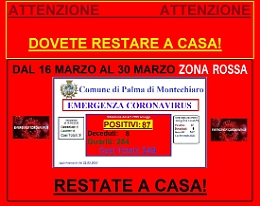 Coronavirus, un'altra persona deceduta, la quarta in un mese