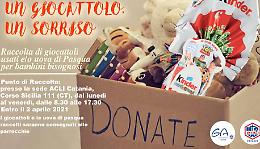 ”Un giocattolo, un sorriso”: la Pasqua solidale di Acli Catania
