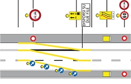 Nuove barriere sulla Tangenziale di Catania:  per i lavori chiude la corsia di sorpasso