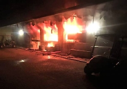 Incendio distrugge magazzino del Verdura Resort a Sciacca: indagini