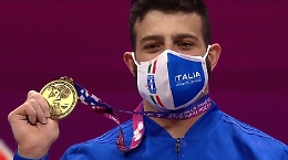 Pesi: Nino Pizzolato vince il titolo Europeo e stacca il "pass" per i Giochi di Tokyo