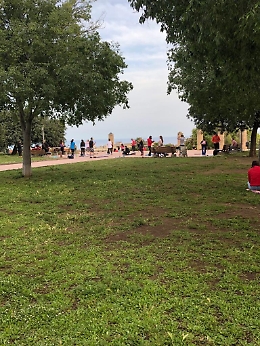 Catania: ripulito il parco Gioeni