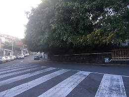 Catania: marciapiede intransitabile a causa della folta vegetazione a Canalicchio