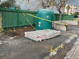 Catania: pannelli di amianto nell’area ecologica di Librino