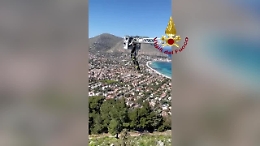 Palermo, ciclista cade in una scarpata sul Monte Pellegrino