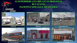 I supermercati di Pippo Nicotra in amministrazione giudiziaria: il video dei carabinieri