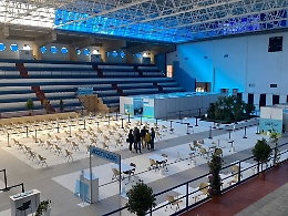 Vaccini, a Gela apre hub al PalaCossiga: si punta 1500 dosi al giorno