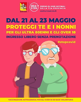 Vaccini, dosi per nonni (over 80) e nipoti (over 18) nel weekend in Sicilia